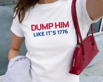 250th Anniversary USA Shirt Women - Patriotic 4th of July Y2K baby tee American Flag Crop Tops for patriotic girls