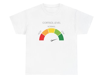 Funny Low cortisol meme, No cortisol spike funny grn alpha memes brainrot shirt