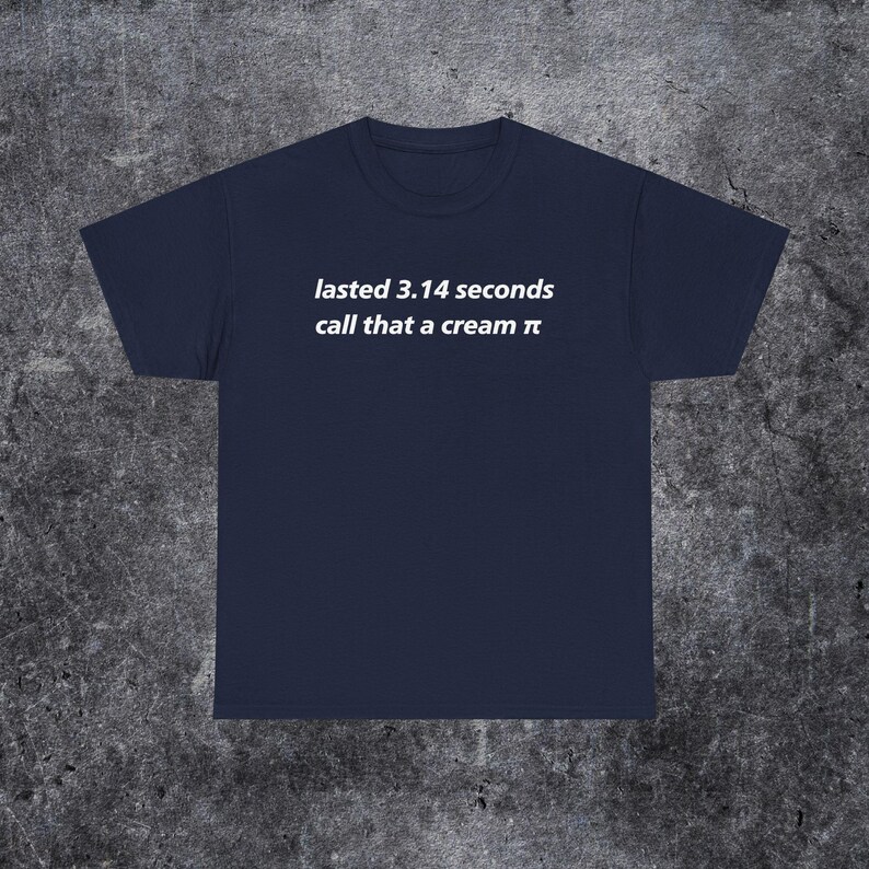 dauerte 3,14 Sekunden. Nenn das ein Sahne-Pi-Shirt, lustiger Humor der Generation Z und der Generation Alpha. Bild 6