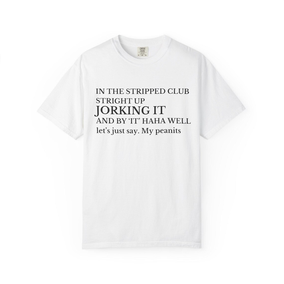 Jorking It Cursed Shirt Y2K Tee Funny Tshirt Ironic Brainrot My Peanits ...