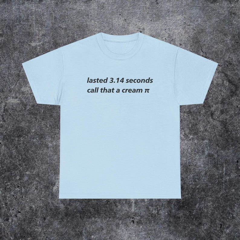 dauerte 3,14 Sekunden. Nenn das ein Sahne-Pi-Shirt, lustiger Humor der Generation Z und der Generation Alpha. Bild 10