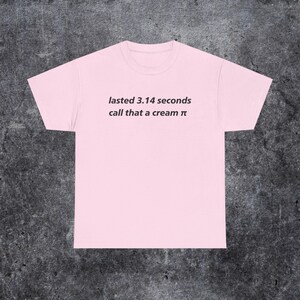 dauerte 3,14 Sekunden. Nenn das ein Sahne-Pi-Shirt, lustiger Humor der Generation Z und der Generation Alpha. Bild 3