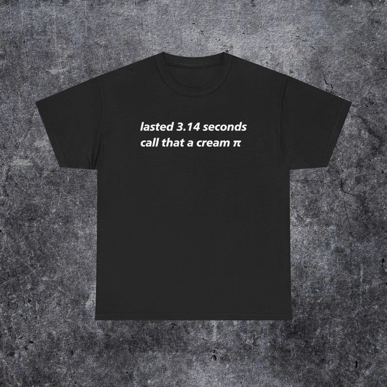 dauerte 3,14 Sekunden. Nenn das ein Sahne-Pi-Shirt, lustiger Humor der Generation Z und der Generation Alpha. Bild 4
