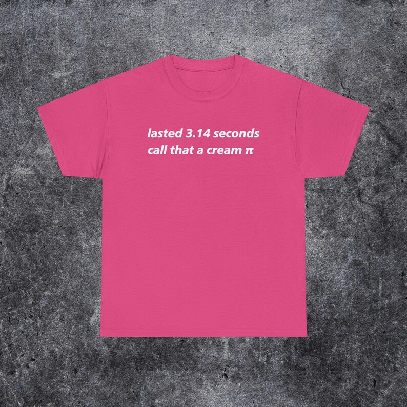 dauerte 3,14 Sekunden. Nenn das ein Sahne-Pi-Shirt, lustiger Humor der Generation Z und der Generation Alpha. Bild 7