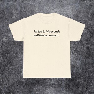 dauerte 3,14 Sekunden. Nenn das ein Sahne-Pi-Shirt, lustiger Humor der Generation Z und der Generation Alpha. Bild 9
