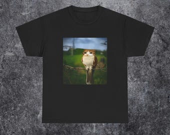 funny meowl cat meme, brainrot cat owl meme, i'm a new soul meme, funny cat owl meme shirt.