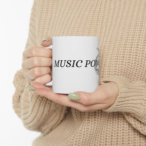 Music Coffee Mug Gift for Singers, Musical Theatre Gift, Choir Director Gift, Singing Teacher Mug, Gift for Voice Student, Opera Lover Gift