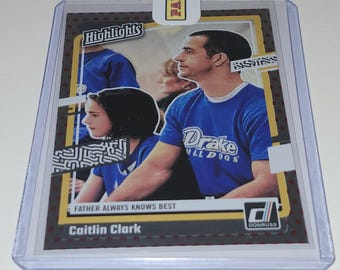 2024 Caitlin Clark Collection - Highlights Caitlin Clark #H02 Metalized Red Dot