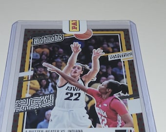 2024 Caitlin Clark Collection - Highlights Caitlin Clark #H06 Metalized Red Dot