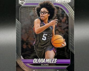 Olivia Miles #123 2025-26 Panini Prizm TCU Horned Frogs