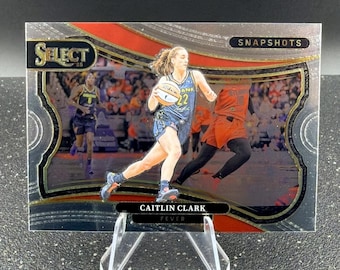 Caitlin Clark 2025 Panini WNBA Select Snapshots #25 Basketball Trading Card - Indiana Fever