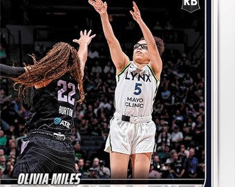 Olivia Miles 2026 Panini Instant WNBA #125 Lynx Record Breaker "Rookie Card"