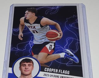Cooper Flagg 2023-24 Hot Shot Prospects Basketball Card