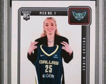Paige Bueckers Original "DRAFT DAY" Rookie Basketball Card PSA 9