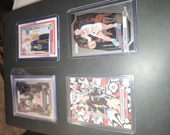 Four (4) Panini Donruss, Prizm WNBA "Sophie Cunningham" Trading Cards