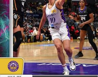 2025-26 Panini Instant WNBA - Lightning #149 Kelsey Plum - Sparks  (Number #4 of #5)