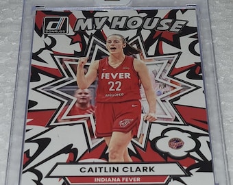 2025 Caitlin Clark "My House" Panini Donruss WNBA Trading Card