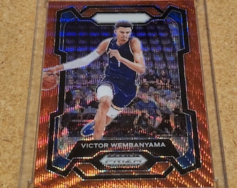 2024 Victor Wembanyama Red Cracked Ice Prizm Prizm Draft Picks No. 99