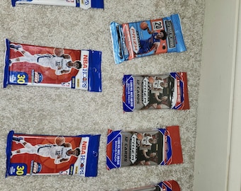 New 16 Packs of Assorted and Unopened NBA Basketball Cards from Panini