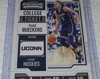 Paige Bueckers "Original" 2024 Panini Contenders "College Ticket" NIL Basketball Card