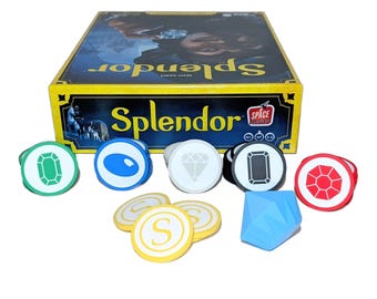 Splendor Custom Game Pieces | Upgrade | Replacement