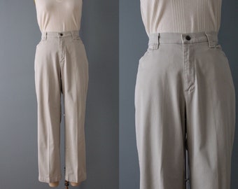 90s Lee pants | pale gray carpenter pants | minimalist palest gray pants