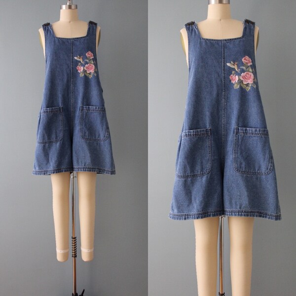 Vintage Denim Romper