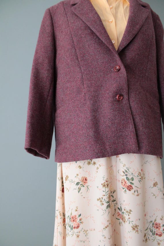 Ruby Red wool jacket | The Edinburgh Woolen Mills… - image 8