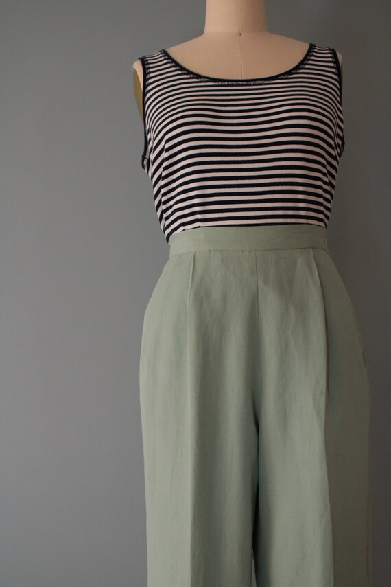 SEAGLASS linen and silk trousers - image 5
