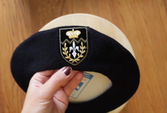 PARISIENNE wool beret | made in France beret | mid