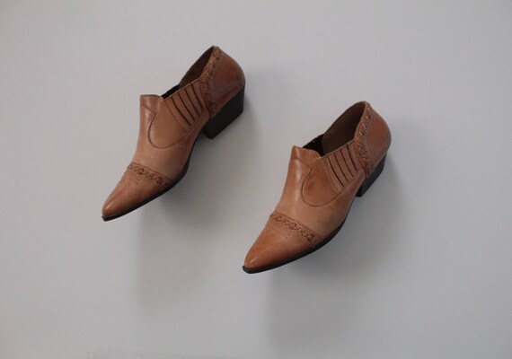 WESTERN leather boots | Charlotte Gainsbourg boots
