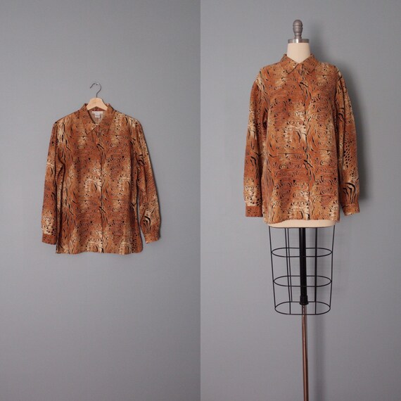 AUBURN silk blouse | Anna & Frank silk tunic blous