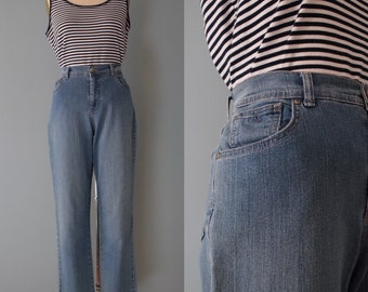 Gloria Vanderbilt jeans | skinny relaxed flared jeans | bohemian flared jeans