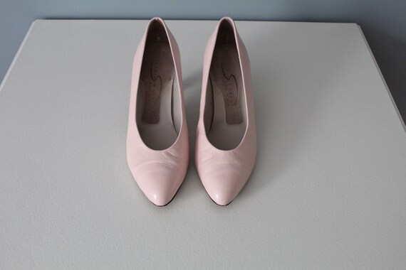 BALLET pink pumps | spring leather kitten heels |… - image 8