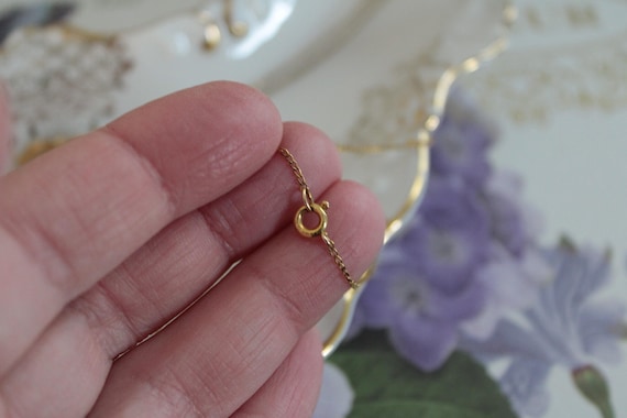 Vintage gold dipped leaf necklace | 12K gold plat… - image 12