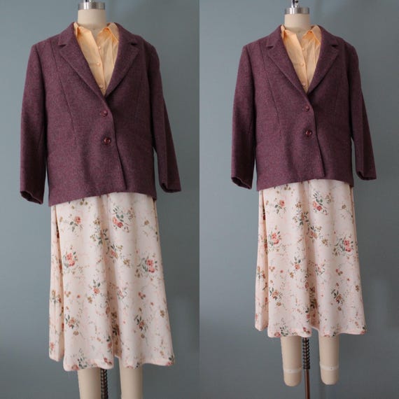 Ruby Red wool jacket | The Edinburgh Woolen Mills… - image 4