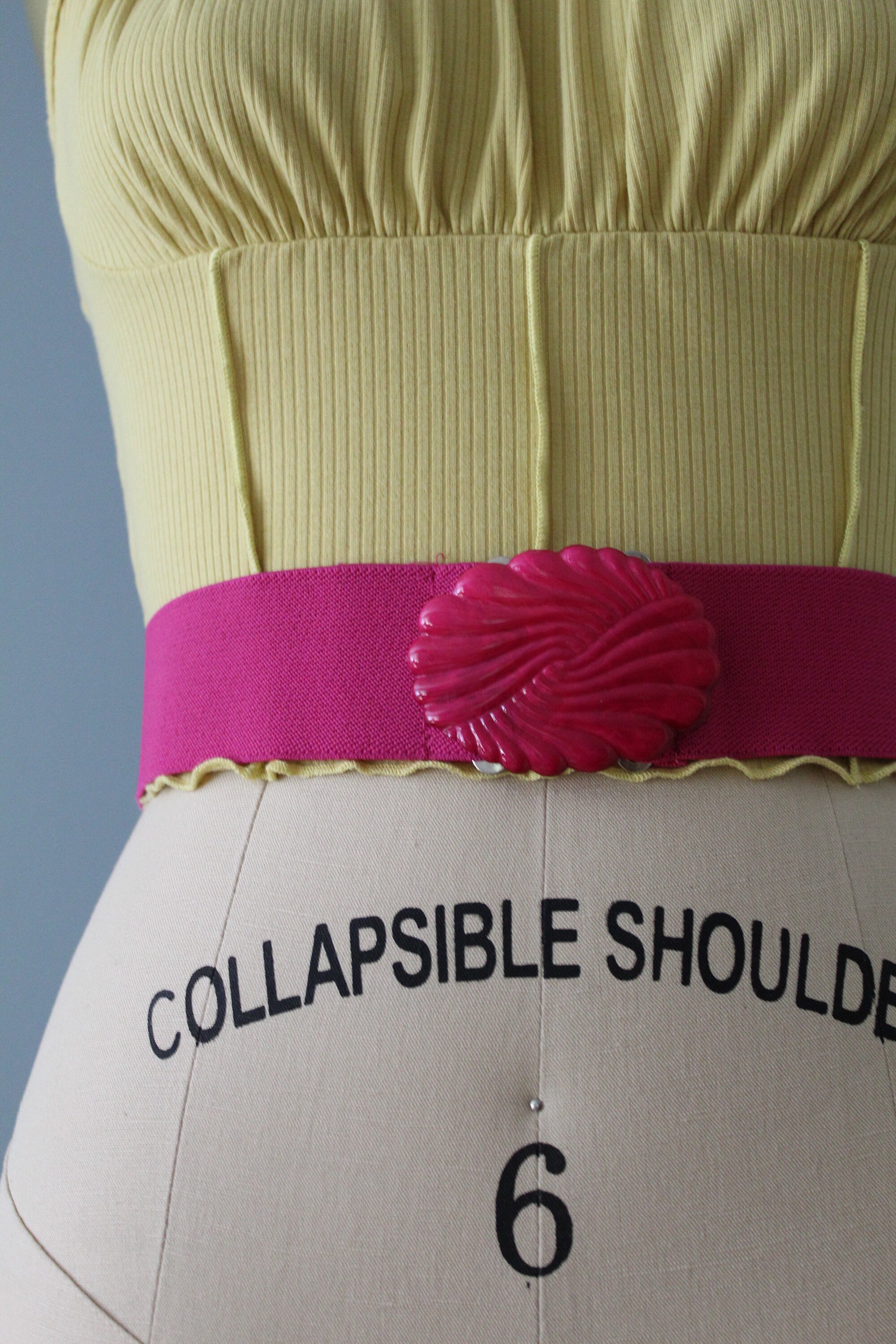 NWT Vintage Pink Opium Aridza Bross cinch belt S-M? $_57.JPG?set_id=880000500F main image 4