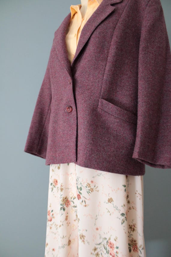 Ruby Red wool jacket | The Edinburgh Woolen Mills… - image 2