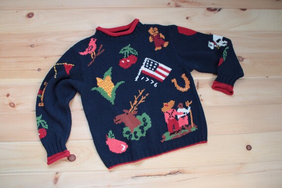 Americana 1776 home sweet home sweater View 4