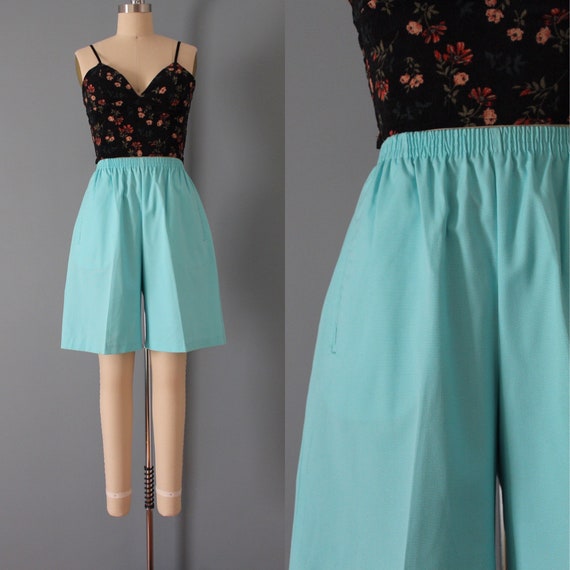 CYAN blue shorts | Jantzen high waisted shorts | … - image 1