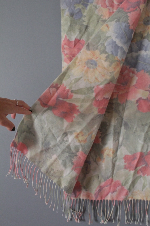 PASTEL fringed scarf - image 10