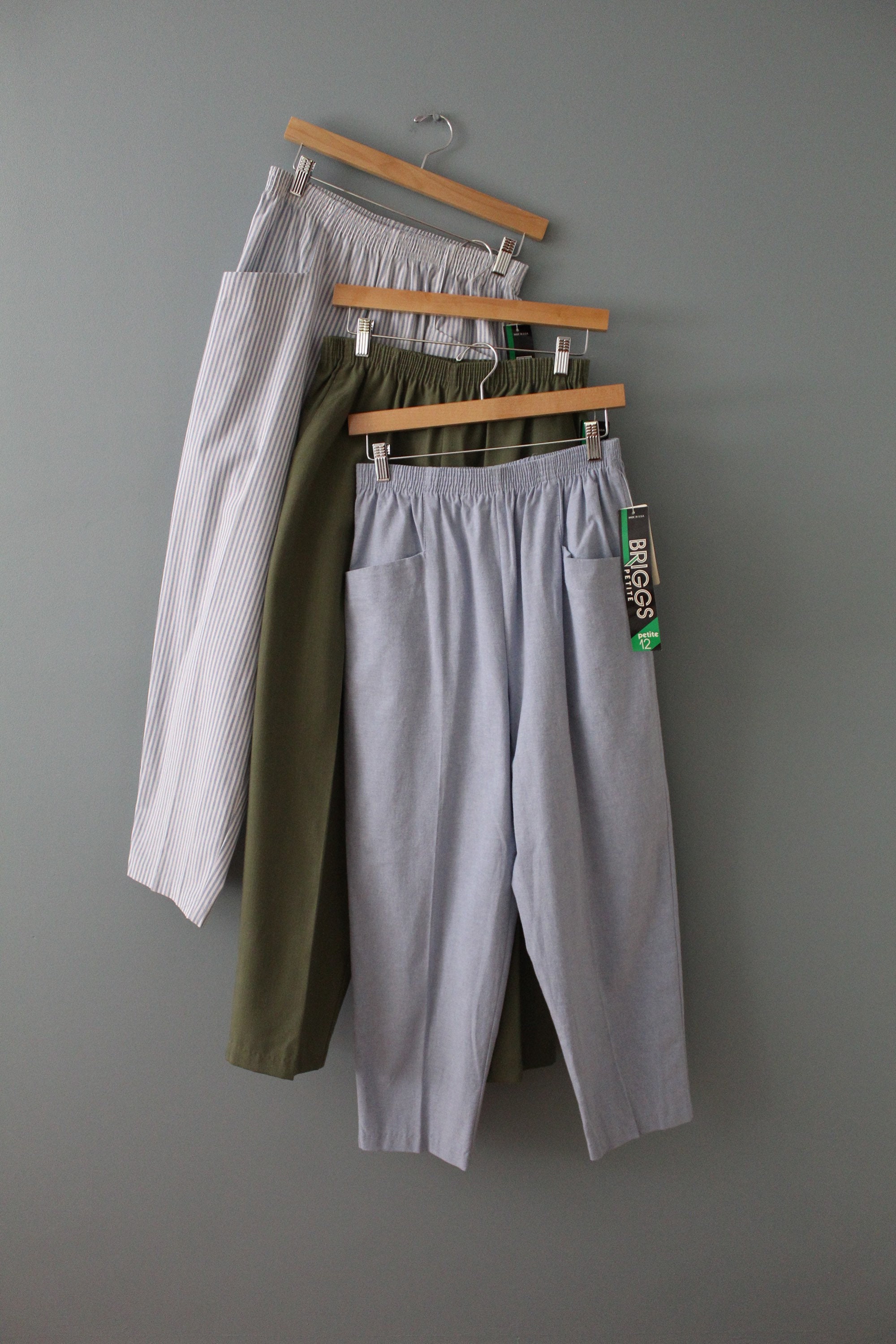 Moss Green Trousers 