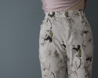 Buffalo David Knopf Botanische Jeans | dünne Jeans mit hoher Taille | Havanna High Rise Knöchel Röhrenjeans