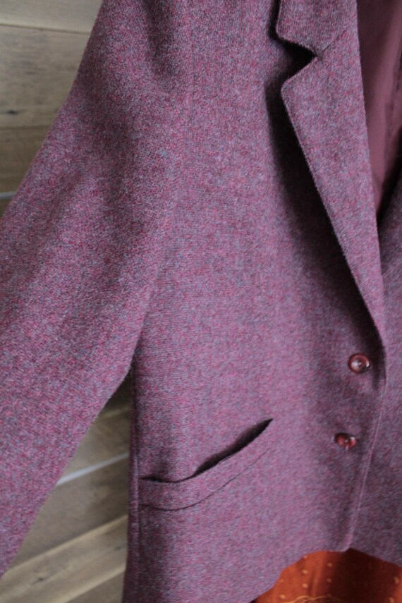 Ruby Red wool jacket | The Edinburgh Woolen Mills… - image 5