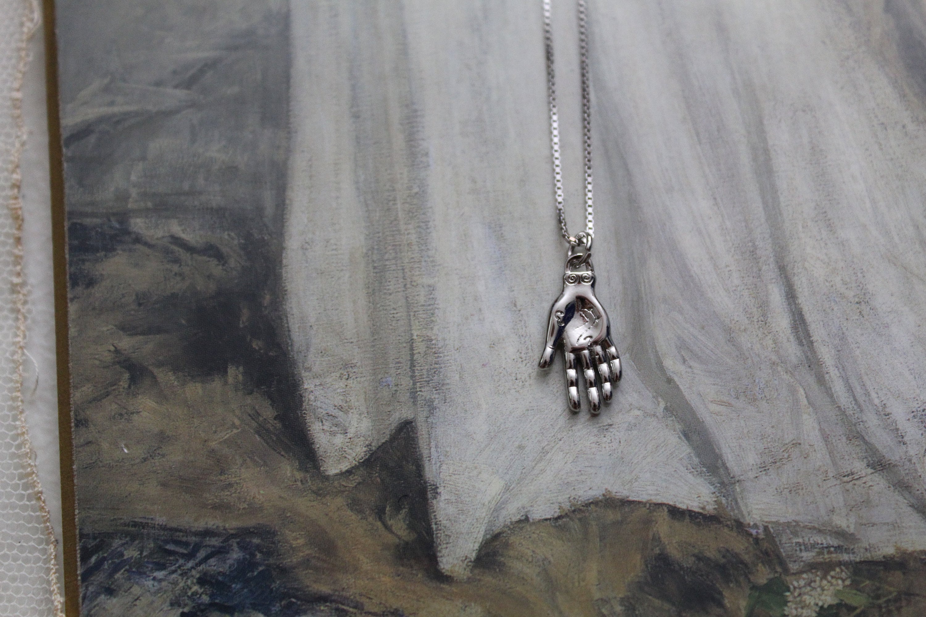 JERWLI Collier avec pendentif animal en argent sterling 925, joli bijou animalier comme cadeau pour femmes et filles, 50 mm