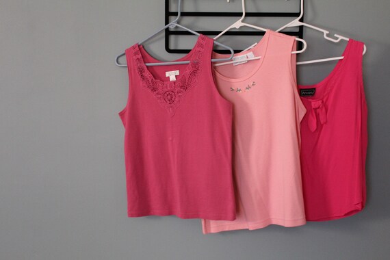 Buy PINK Summer Tops Summer Tank Tops Shades of Pink Tops Online in India 