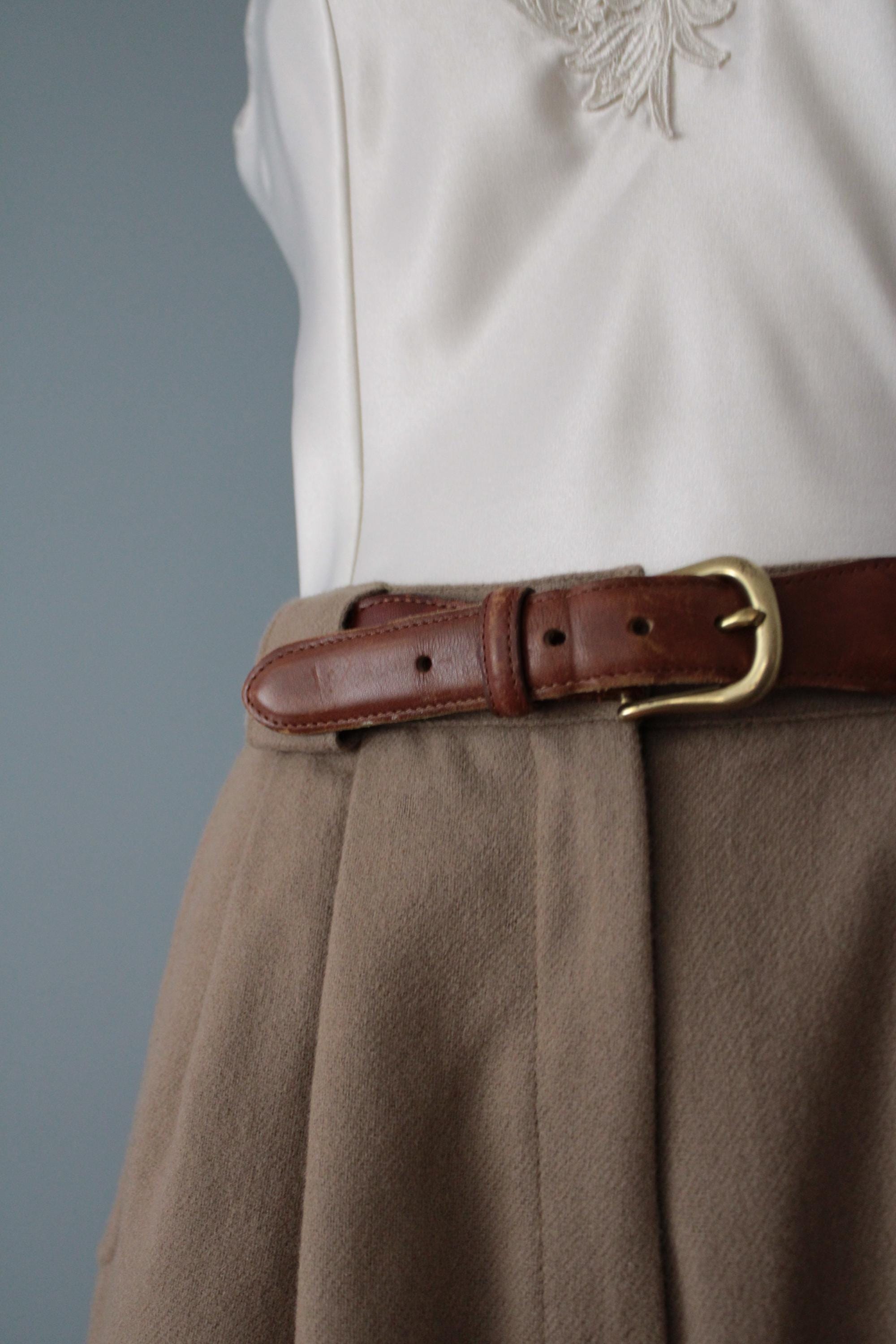 Y2K “Coach” Chestnut and Brass Belt Coach Vintage Belt - Etsy main image 4
