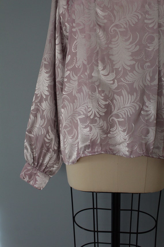 WISTERIA ornament blouse | lace collar poet blous… - image 7