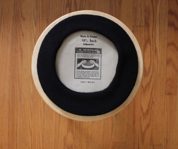 PARISIENNE wool beret | made in France beret | vin