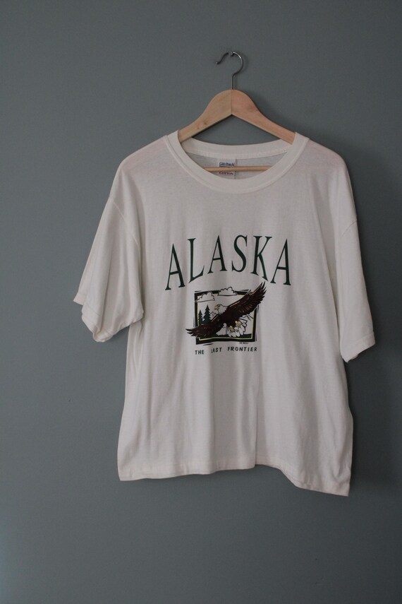 Alaska The Last Frontier cotton tee